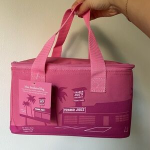 Trader Joe's Pink Mini Insulated Bag